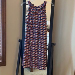 Multicolored Sleeveless Dress